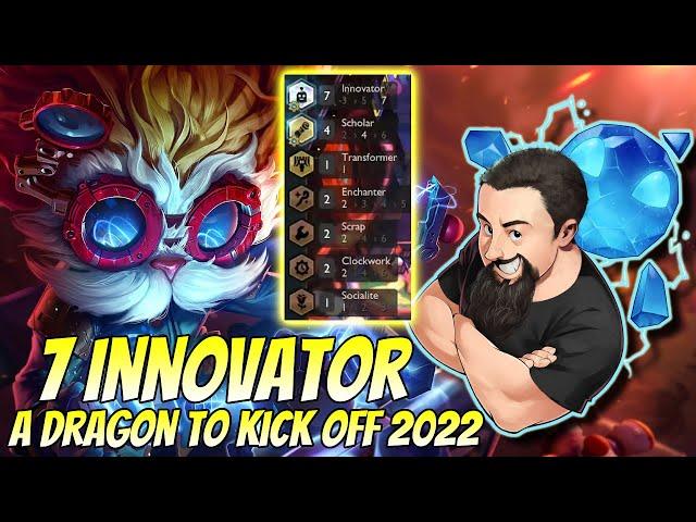 7 Innovator - A Dragon to kick off 2022 | TFT Gizmos & Gadgets | Teamfight Tactics