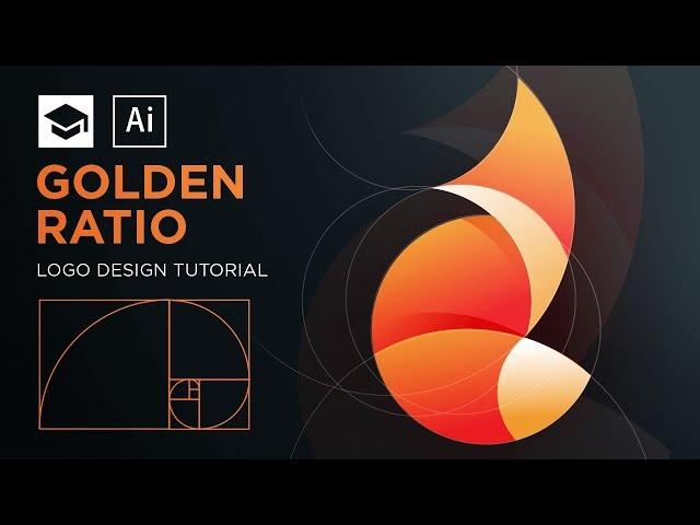 How to design a logo with golden Ratio #3 | Adobe Illustrator Tutorial