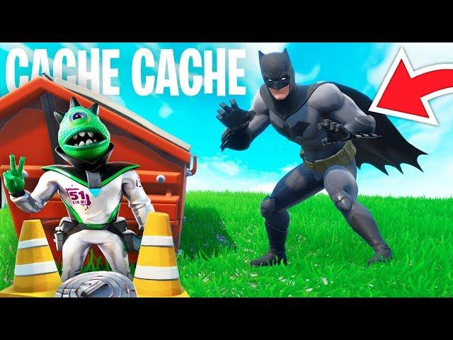 BATMAN NOUS CHERCHE ! (cache cache fortnite gotham city)