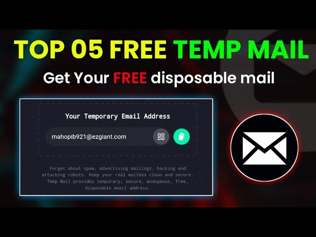 Top 05 Temp Mail Websites | By Technolex