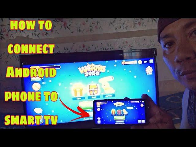 Paano e connect ang Android phone sa Smart tv|(screen mirroring)step by step tutorial