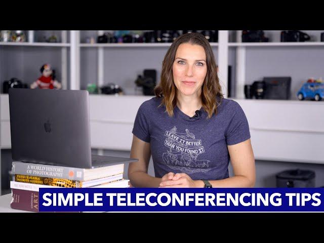 Simple Tips to Make Your Teleconferencing Look Professional PLUS Portrait Course