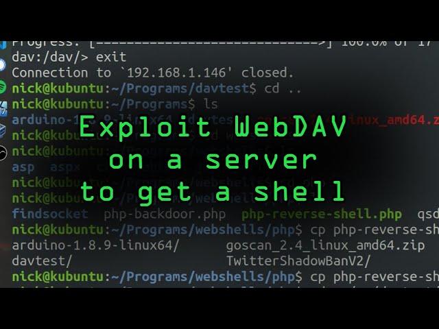 Exploit WebDAV on a Server & Get a Reverse Shell [Tutorial]