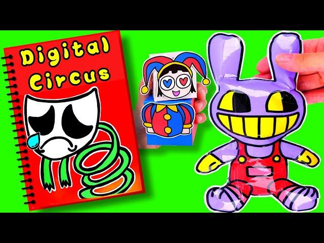 Making a The Amazing Digital Circus game book  (+ Squishy surgery)