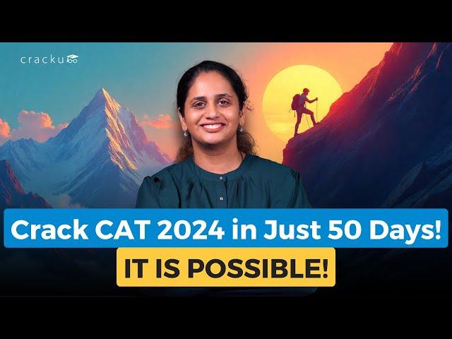 Can You Ace CAT in Just 50 Days? Here's the Secret By Sayali Ma'am