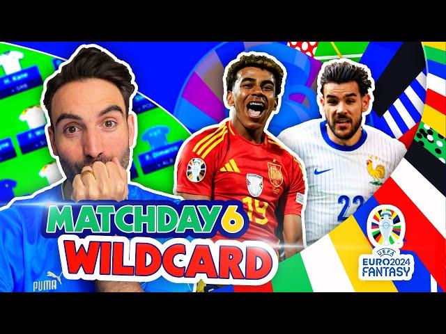 ULTIMATE WILDCARD GUIDE | CAPTAIN MBAPPE | Euro 2024 fantasy tips | Matchday 6