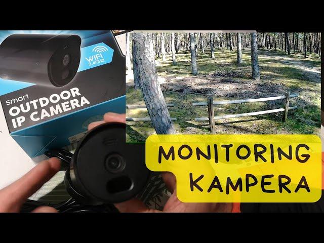 IP camera LSC smart outdoor camera (from Action store) - how to mount it on a motorhome?