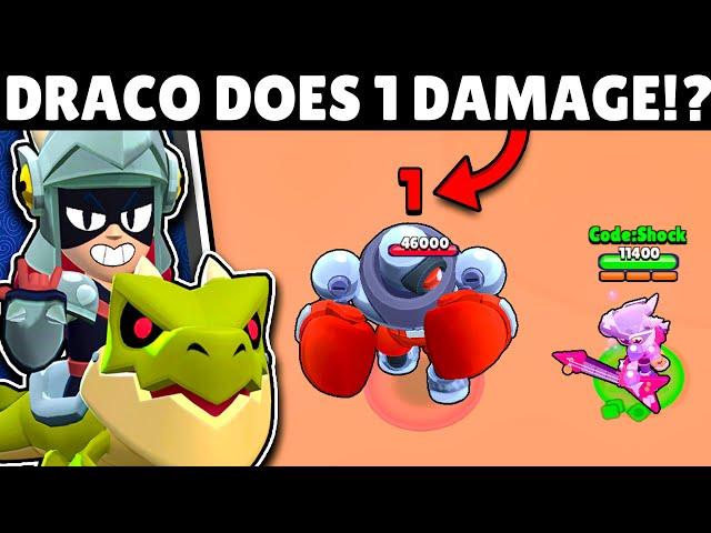 Draco Can Deal 1 Damage!? | Draco Experiments!! #Cyberbrawl #Godzilla