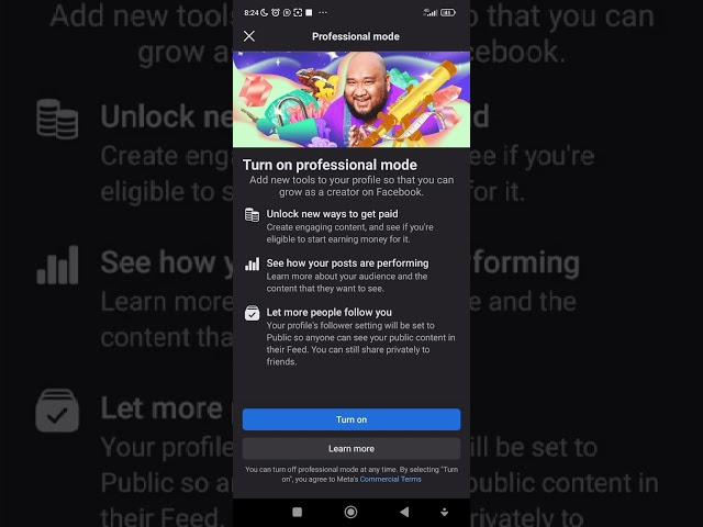 How to Enable Professional mode on Facebook 2022