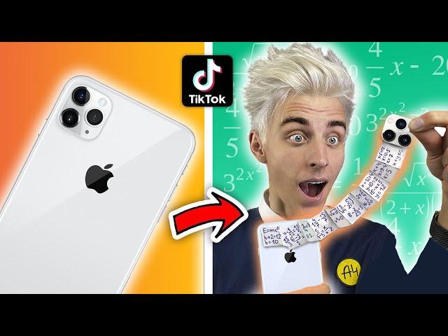 CHECKED OUT SCHOOL LIFE HACKS TIKTOK ** THEY WILL CHANGE YOUR LIFE **