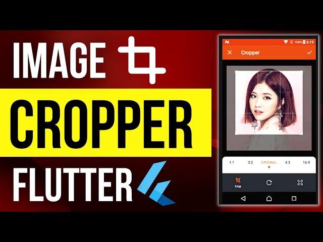 How to crop Images in flutter | Flutter image cropper