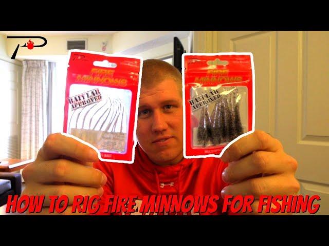 How to Rig Pautzke Fire Minnows for Fishing