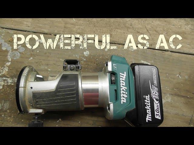 Makita 18v Router | Makita Cordless Trim Router FULL REVIEW Makita  XTR01Z