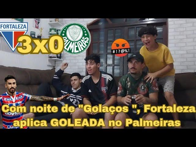 React FORTALEZA 3X0 PALMEIRAS !!! Só teve golaço do Leão !!! BRASILEIRÃO 2024