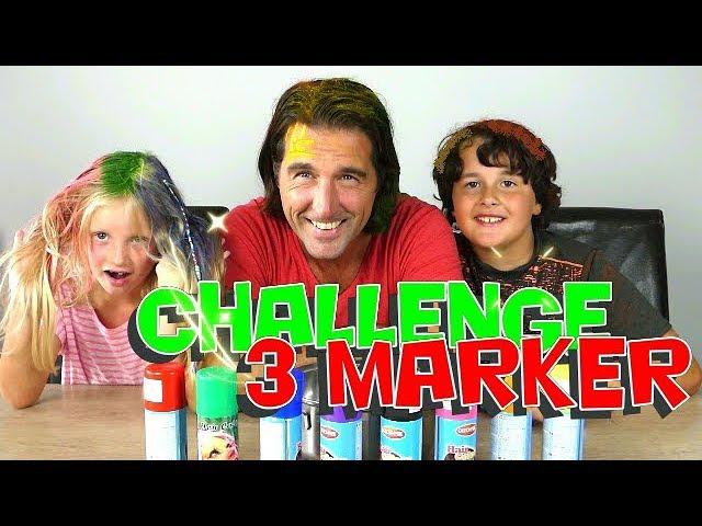 3 Marker Challenge sur la TÊTE