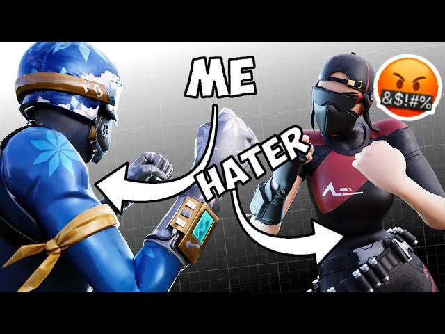 I 1v1s a TOXIC HATER (I won