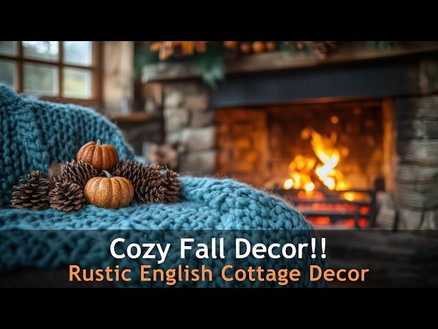 Rustic English Cottage Decor to Welcome the Fall Season