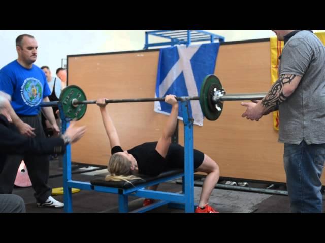 Victoria Rae - 50kg Bench Press