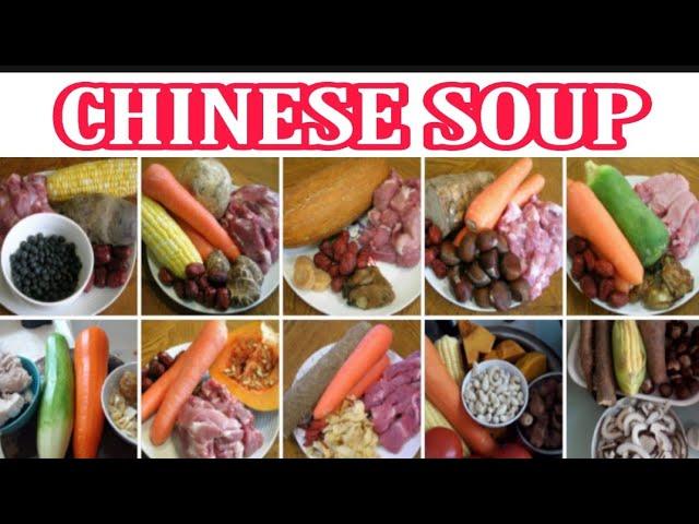 Chinese soup All about Chinese soup idea / KAONTABAI 'TV