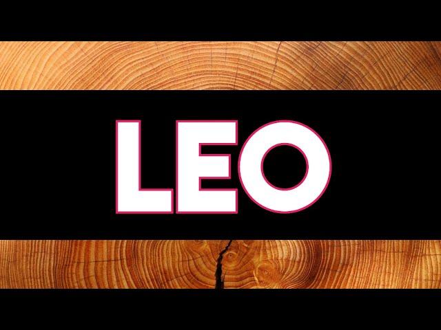 LEO | TERRIBLES NOTICIAS DE ALGUIEN VIENEN EN 72 HS. TE DEJARÁN EN SHOCK TOTAL!!