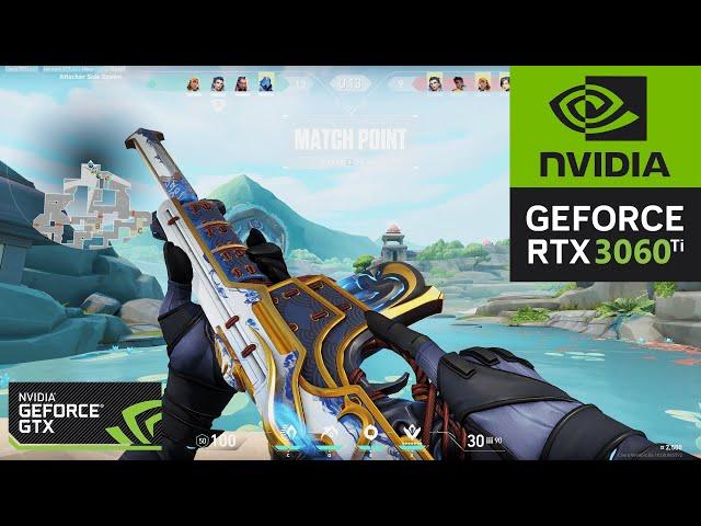 RTX 3060 Ti : Valorant Ultra Settings 1080p | Lotus with Omen | 691 FPS