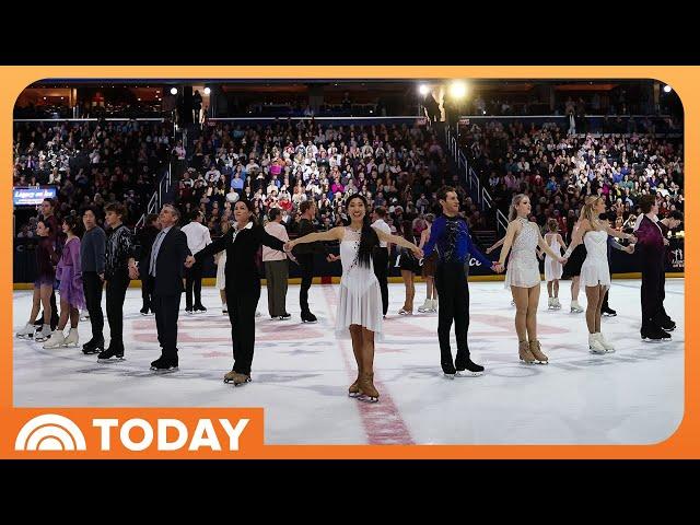 Stars of figure skating honor victims of DC plane crash