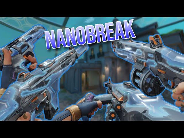 Nanobreak Skins Showcase - VALORANT Episode 9 Act 3 Battlepass Skins