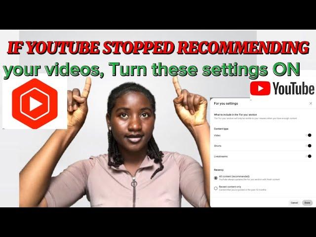 Fix: If YouTube Stopped Promoting Your Video, Turn on this Setting Now!!