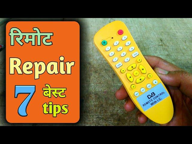 REMOTE Repair 7 Best Tips | DD free Dish remote repair | free Dish remote repair
