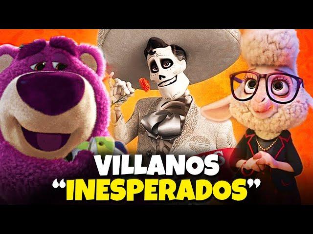 Top 10 "Villanos INESPERADOS de Disney" - del PEOR al MEJOR