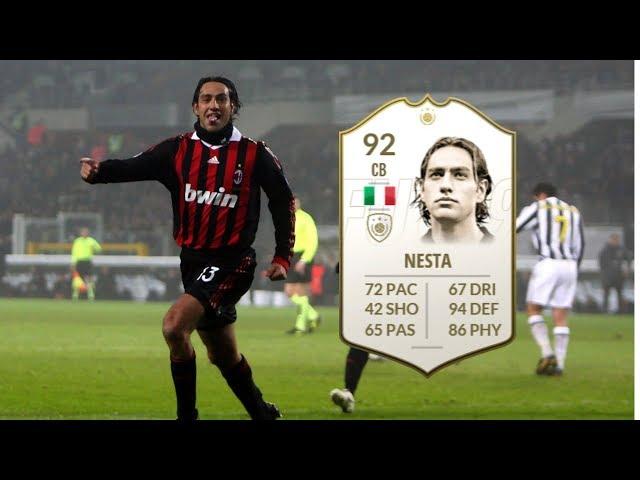 FIFA 19 - PRIME ICON NESTA (92) PLAYER REVIEW