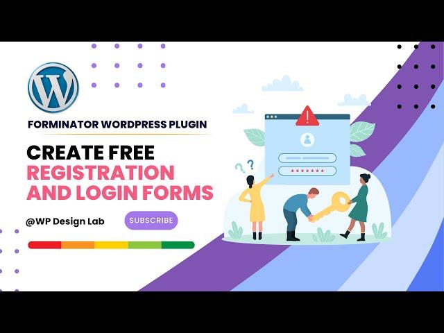 Registration & Login forms with Forminator Wordpress Plugin