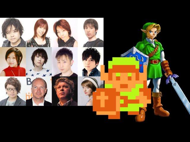 Video Game Voice Comparison- Link (Legend of Zelda)