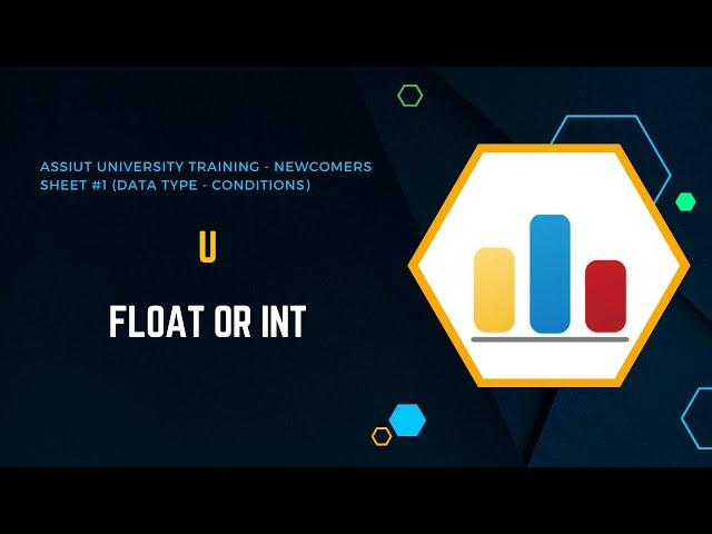 U. Float or int | Problem Solution Tutorial