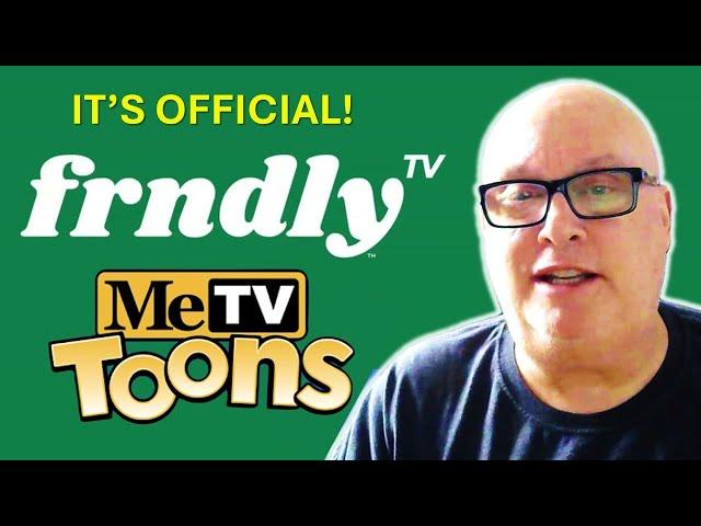 Frndly TV Shares Exciting MeTV Toons News!