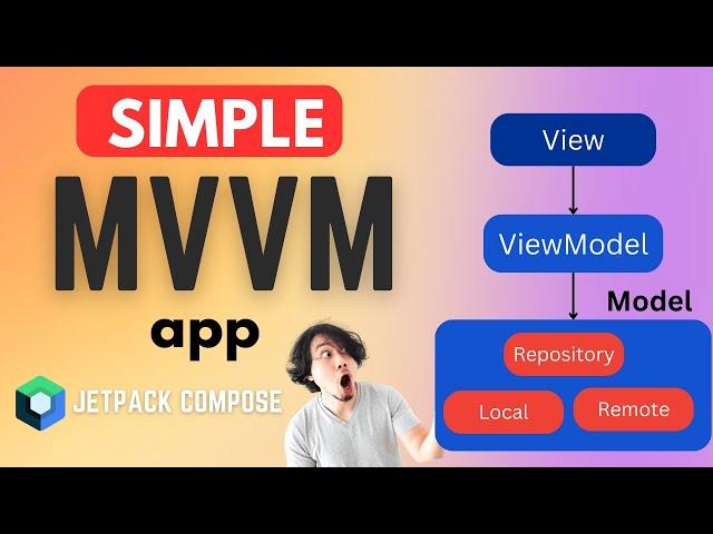 Simple MVVM App  | Android | Jetpack Compose