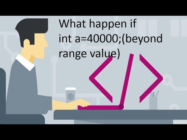 What happen if you assign large data to variable of small memory