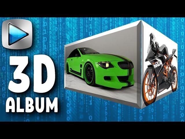 3D ALBUM. How to make a SLIDESHOW in space in Sony Vegas Pro. Sony Vegas егещкшфд