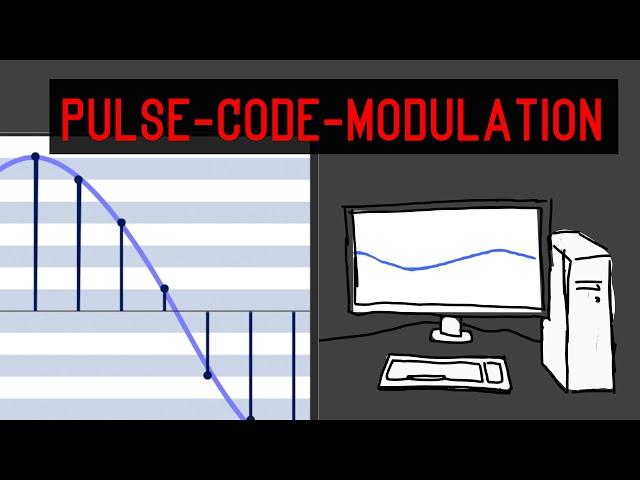 Pulse-Code-Modulation (PCM) einfach erklärt | deutsch | Digitalisierung von akustischen Signalen