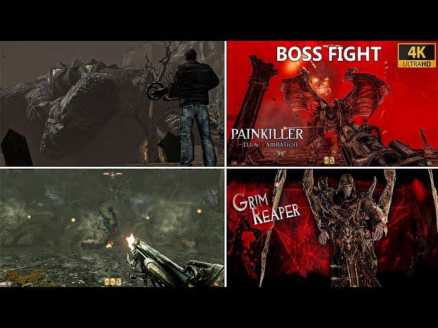 Painkiller Hell & Damnation - [ All Boss Fights ] - Nightmare Difficulty - [ 4K 60FPS ]