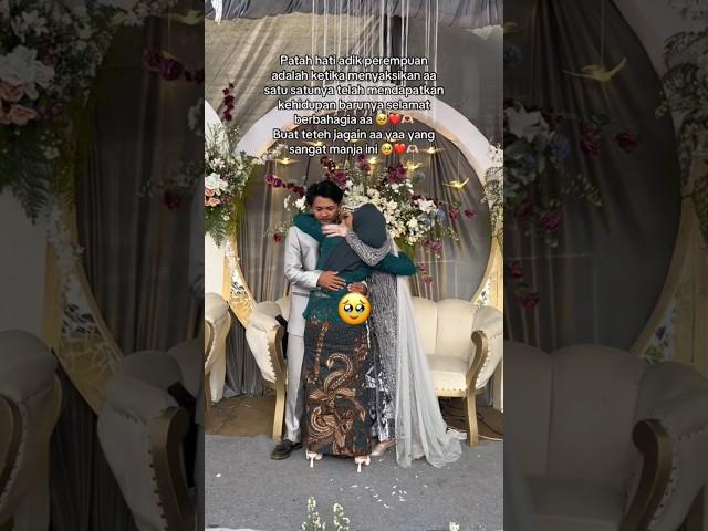 pengantin viral momensedih‼️#pengantinviral #pengantin #nikah #wedding #viraltiktok #salahmusendiri