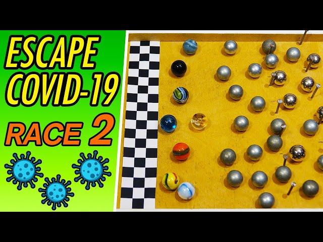 MARBLE RACE ● Escape The Coronavirus Tournament [Prt. 2]