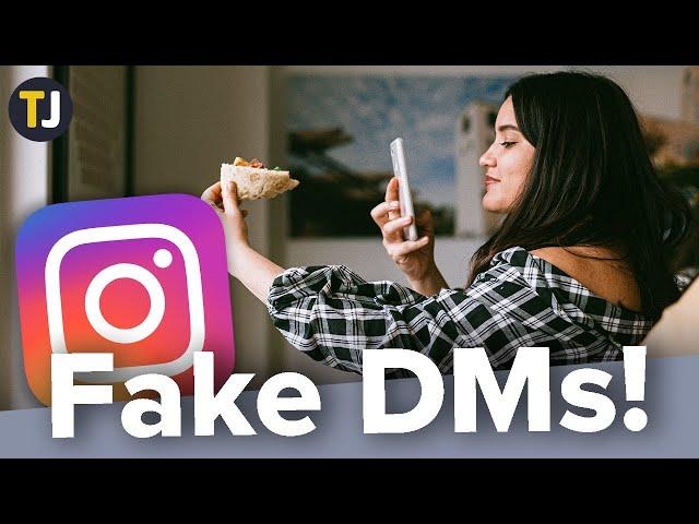 How to FAKE an Instagram DM!