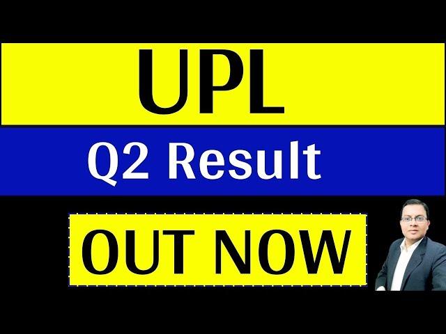 UPL Q2 Results 2025 | LT Result Today | UPL Results Today | UPLShare latest news