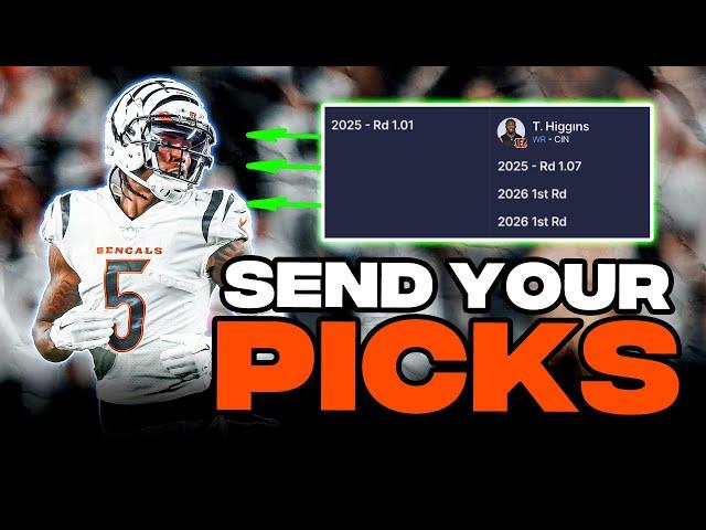 TRADE TARGETS for EVERY 2025 1st Round Dynasty Rookie Pick! (1.01-1.12)