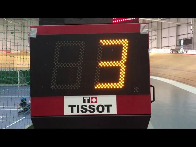 UCI Velodrome Starting Gate Countdown Clock