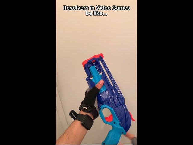 Reloading a Nerf Revolver CS:GO Style...