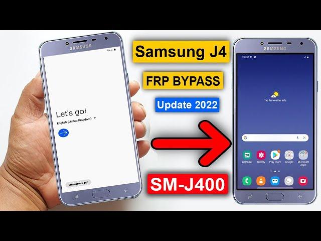 Samsung J4 FRP Bypass | Samsung J4-J400 Google Lock Bypass | Samsung J4 FRP Reset (New Method 2022)