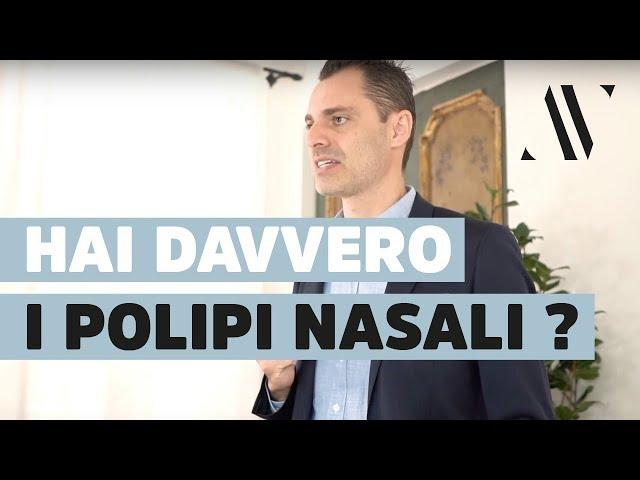 Quali sono i sintomi dei polipi nasali?