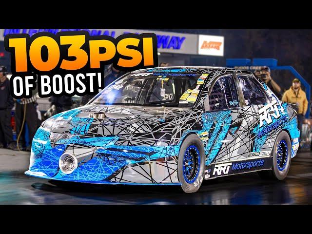 1900HP Evo 8 on 103PSI OF BOOST! (WORLD'S FASTEST EVOS)